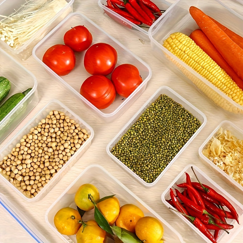 Прозрачный пластиковый контейнер для хранения продуктов, большой герметичный влагонепроницаемый для зерна