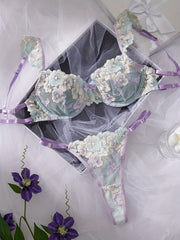 Women's Lingerie Set Sexy Underwear for Women with Lace and Satin Details