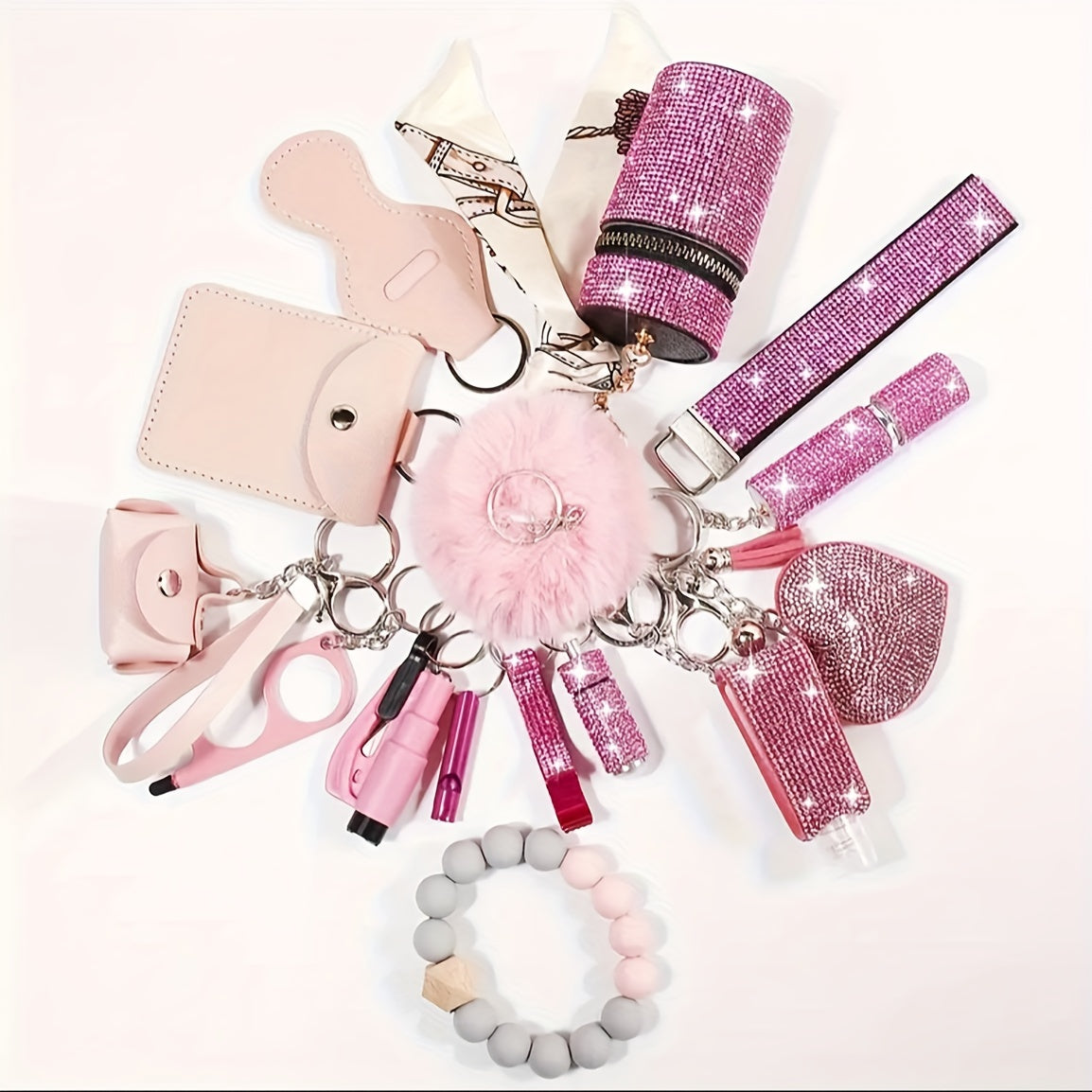 Women's Safety Kit with Personal Alarm and Protective Accessories