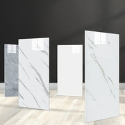 Self-Adhesive Marble Tile Wall Stickers Waterproof Oil-Proof Removable for Kitchen Bathroom Decor