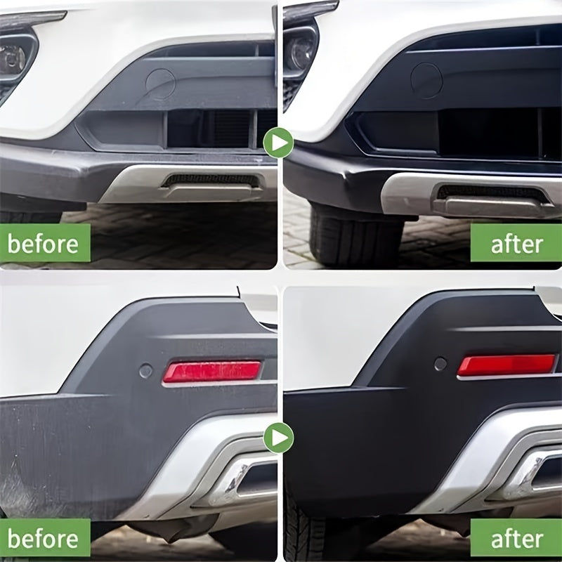 1 dona avtomobil rezina va plastmassa ta'mirlash agenti, ichki va tashqi uchun bardoshli yaltiroq oshiruvchi