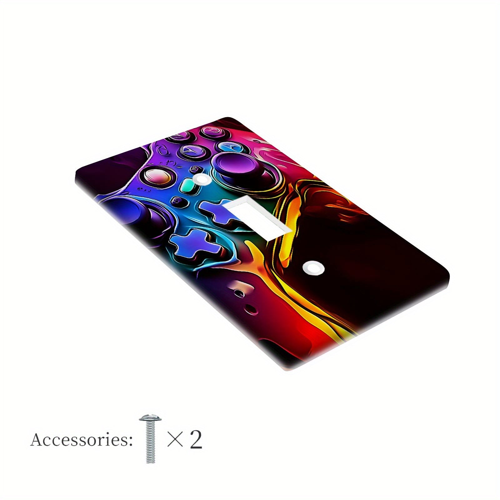 Unbreakable Polycarbonate Light Switch Cover for 1-Gang and 2-Gang Switches