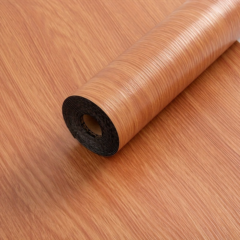 Self-Adhesive 3D Imitation Tree Pattern Wallpaper for Kitchen and Living Room Decor