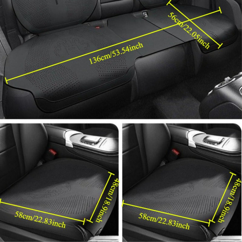 Universal Car Seat Cushion Memory Foam Lumbar Support for Most Vehicles