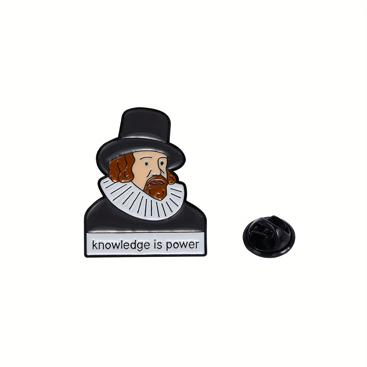 Vintage Alloy Cartoon Theme Enamel Brooch Pins Set of 4 Decorative Lapel Bag Badges