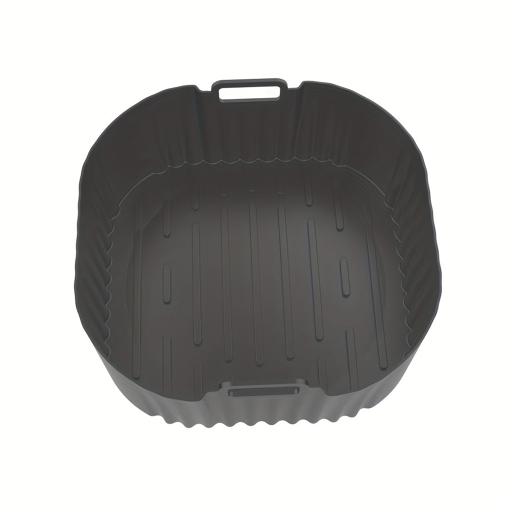 Kvadrat Silikonli Havo Qovurish uchun 23cm 6L 6.2L Havo Qovurish Ovensi Mikrotolqinli pech uchun xavfsiz, yopishmaydigan, chidamli