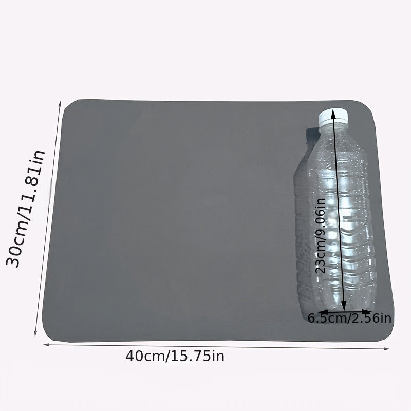 Кухонная салфетка для сушки посуды, нескользящая, термостойкая, впитывающая, для столешницы