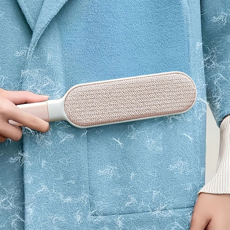 Многофункциональная многоразовая щетка для удаления пыли, идеальна для удаления шерсти кошек и чистки мебели, одежды и ковров - не требует электроэнергии, идеально подходит для использования в помещении в гостиной, спальне.