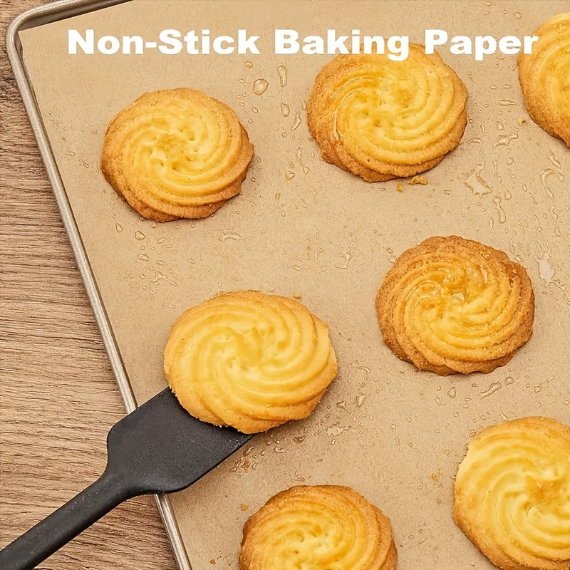 50 Pack Non-Stick Baking Liners for Oven and Air Fryer, Reusable, Food Safe