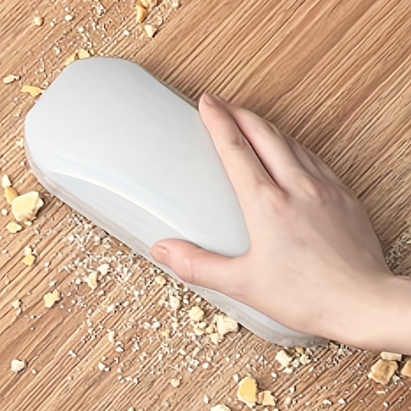 HandyPro Ko'p funksiyali qo'l vakuum tozalagich cho'tkasi - Uy va yotoqxonalarda uy hayvonlari sochlari, kiyimlar, yotoq to'saklari va chang tozalash uchun ideal, mustahkam plastikdan tayyorlangan.