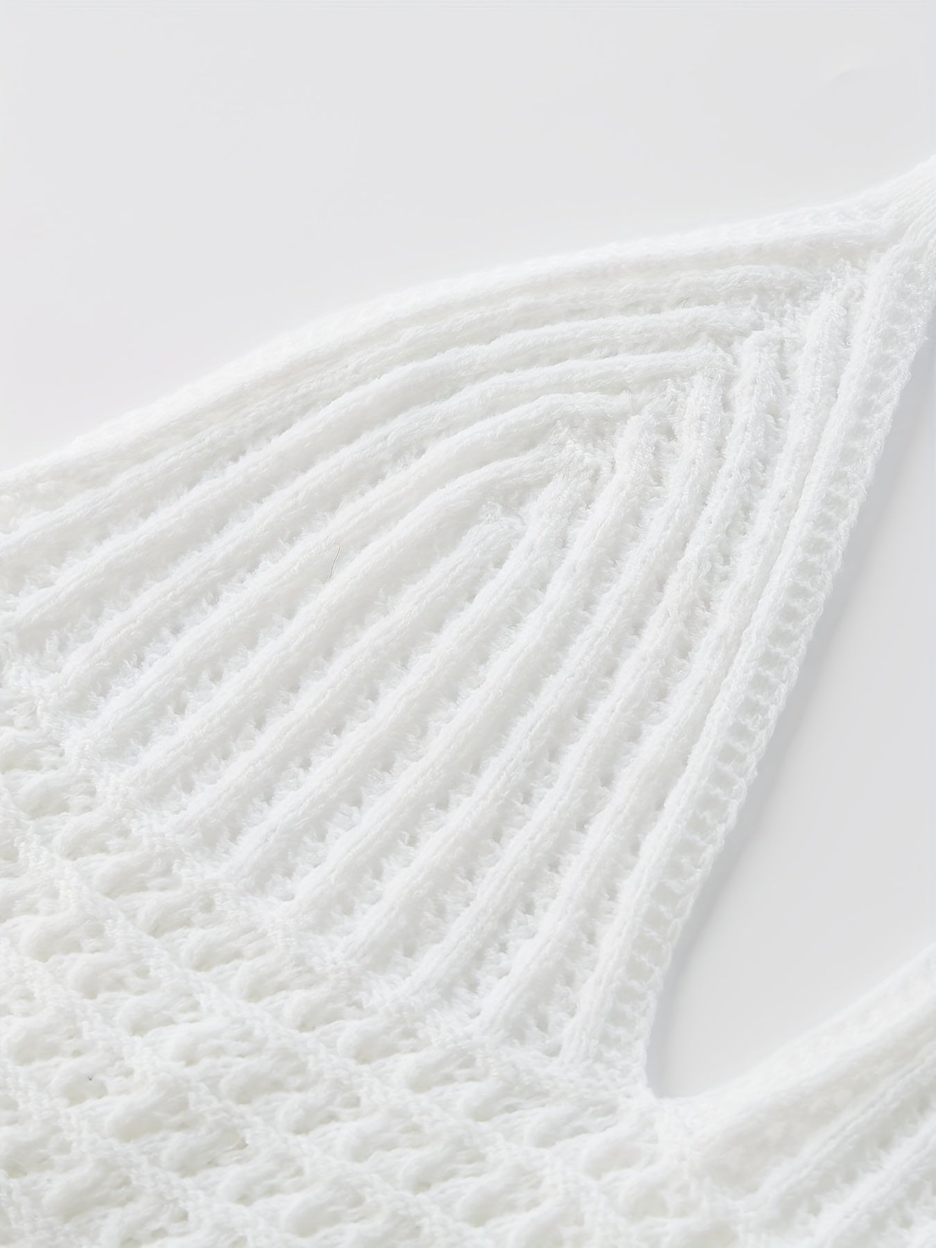 Plus Size Women's Off Shoulder Top with Adjustable Lace-Up Camisole, Breathable Stretchy Fabric