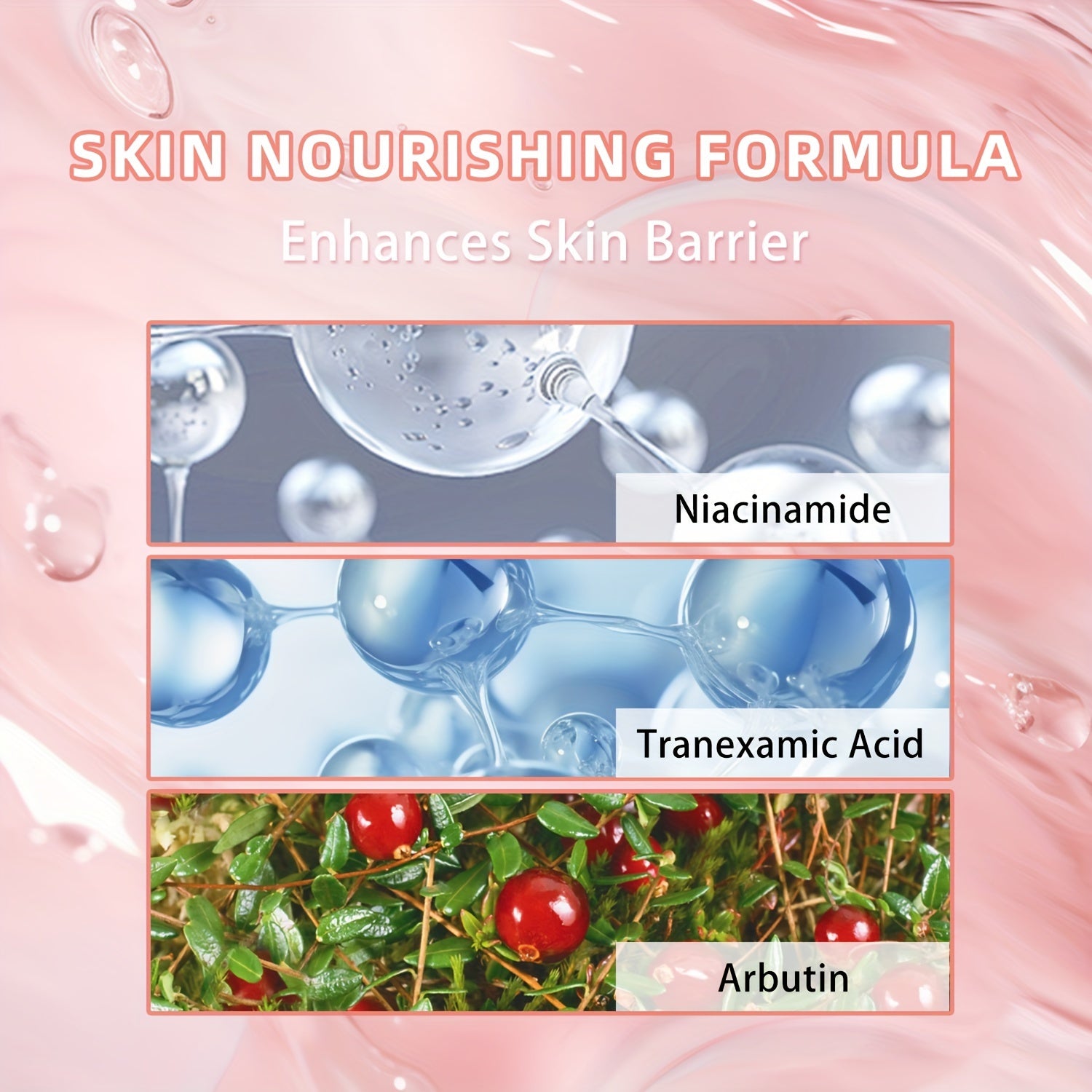 45ml Peach Niacinamide Serum for Face Brightening Hydrating Moisturizing