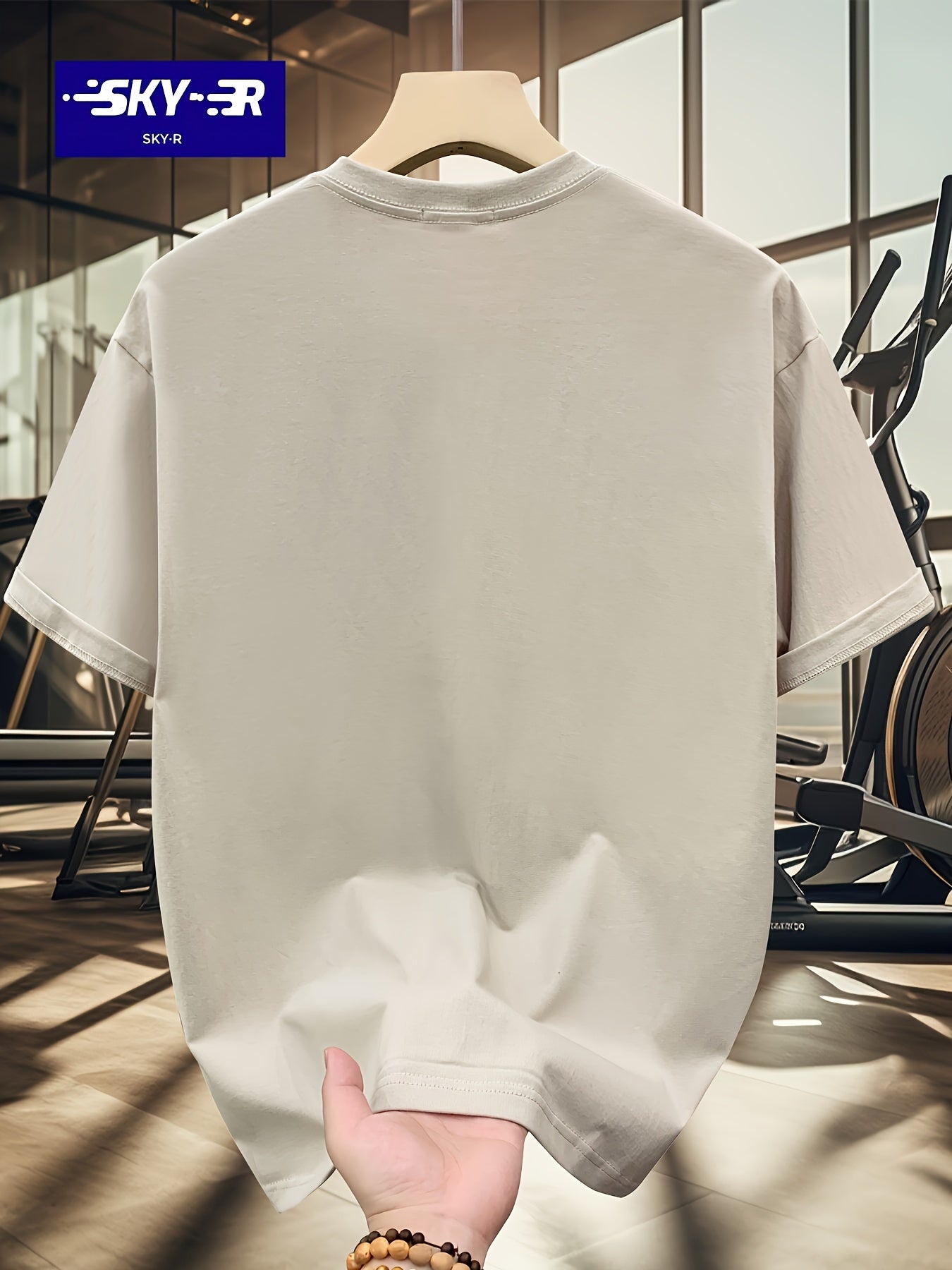 Men's Cotton Graphic Print T-Shirt Short Sleeve Casual Summer Outdoor