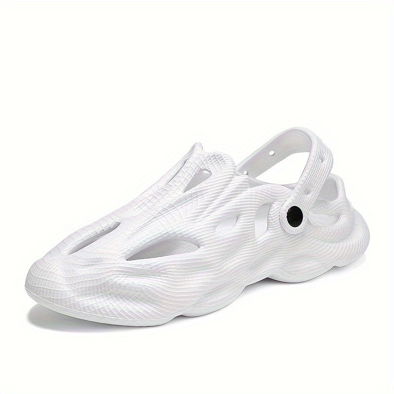 Men's EVA Lightweight Hollow Out Non-Slip Clogs for Summer Garden Wear