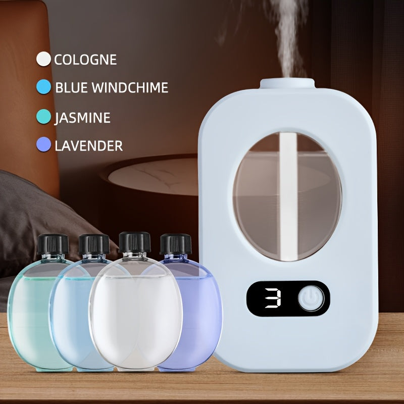 USB Rechargeable Aromatherapy Diffuser with Night Light Wall Mount or Stand