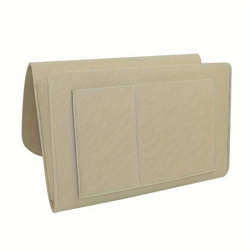 Felt Bedside Hanging Storage Bag Multi-Purpose Organizer for Dorms and Sofa Edges