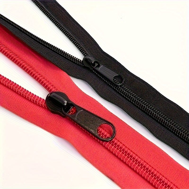 Набор для замены 12 молний, идеальный для курток, ботинок, рюкзаков и багажа. Легко устанавливается и портативен для экстренных ситуаций. Включены черные швейные и вязальные аксессуары.