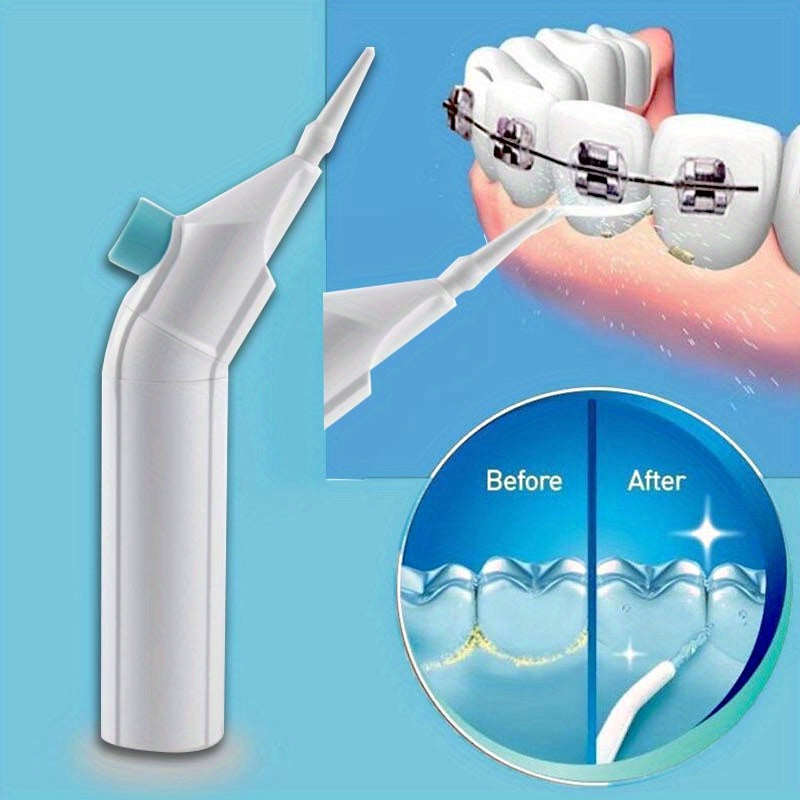 Portable Cordless Tooth Flosser and Oral Irrigator for Travel and Daily Use