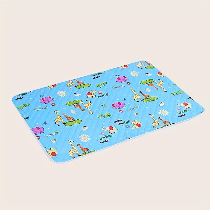 Waterproof Changing Pad for Babies Portable Soft Polyester Fiber Essential Care