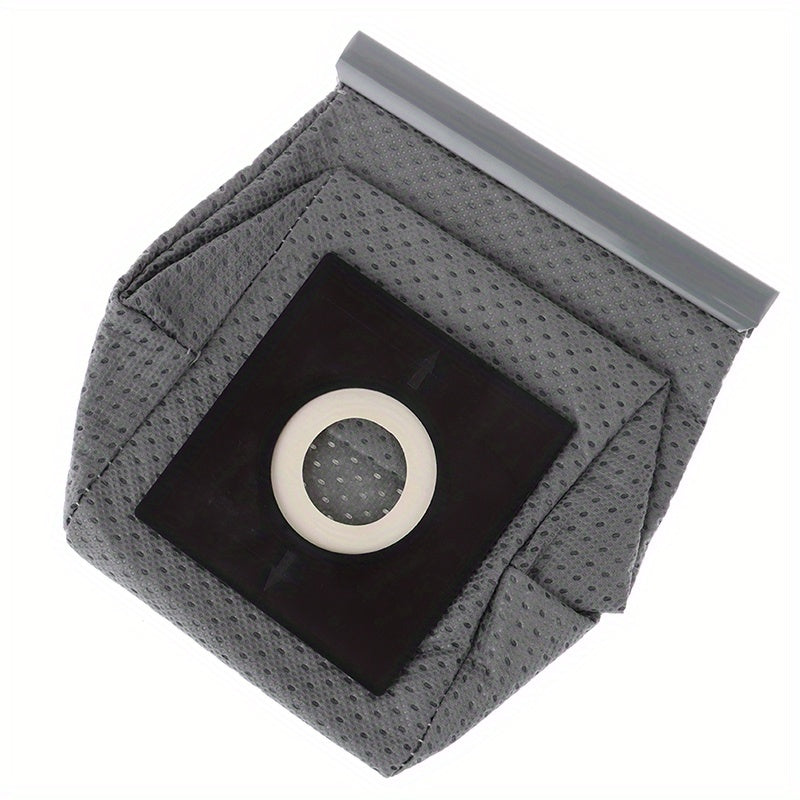 Reusable Washable Non-Woven Vacuum Cleaner Dust Bag with Microfiltration Gray
