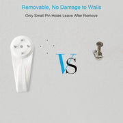 20 Strong Concrete Wall Hooks Non-Trace Hanging Heavy Duty