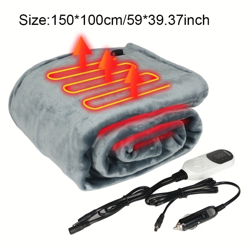 Uniseks polyester isitiladigan qulay yostiq, 9 darajali harorat nazorati va taymer bilan