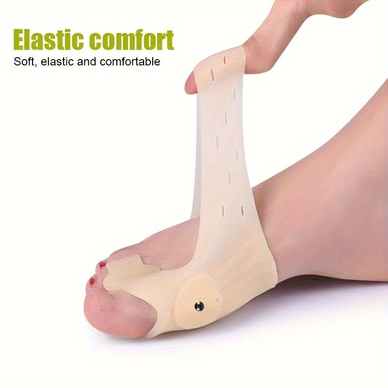 Thumb Bunion Corrector for Large Foot Bones Pull-On Split Toe Spreader