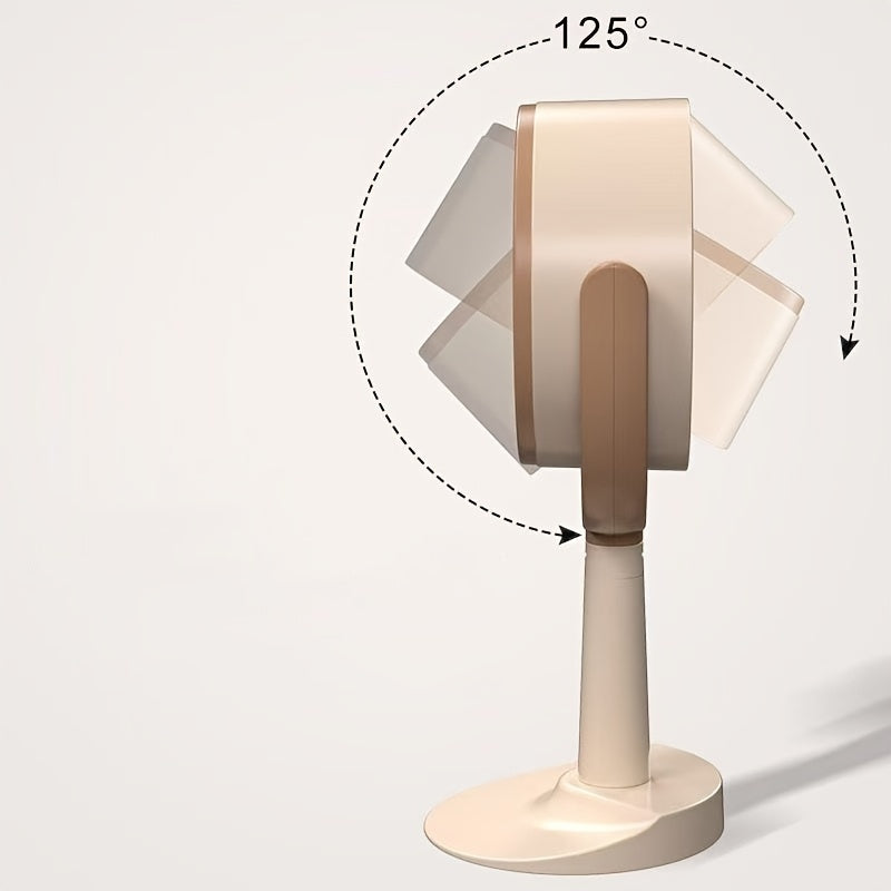 USB va filtrlash bilan pishirish uchun portativ ish stolida tutuvchi tutun chiqaruvchi fan