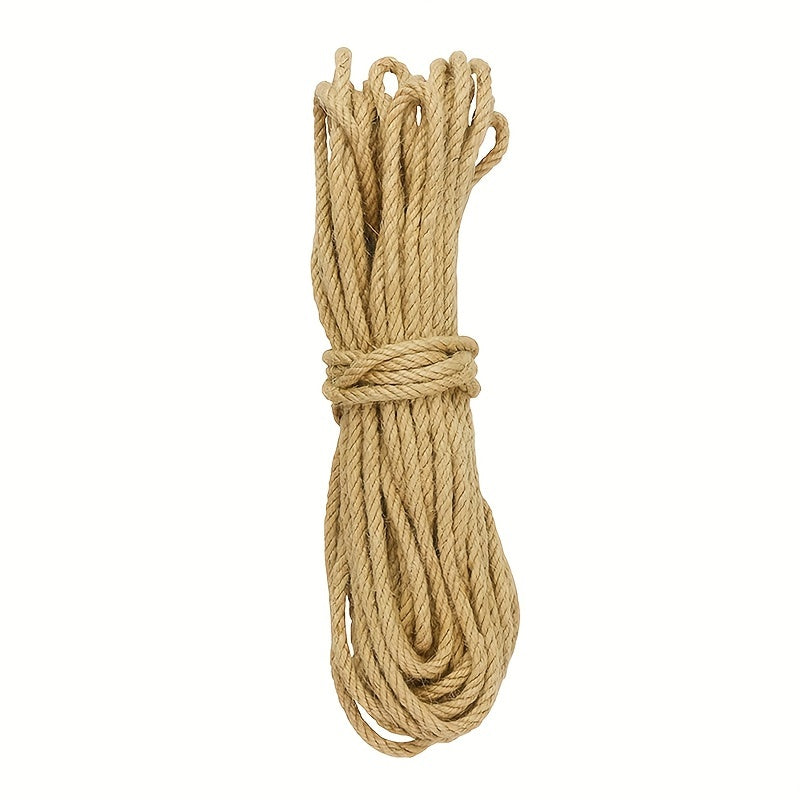 Natural Sisal Rope Cat Scratcher 10m DIY Paw Claw Furniture Protector