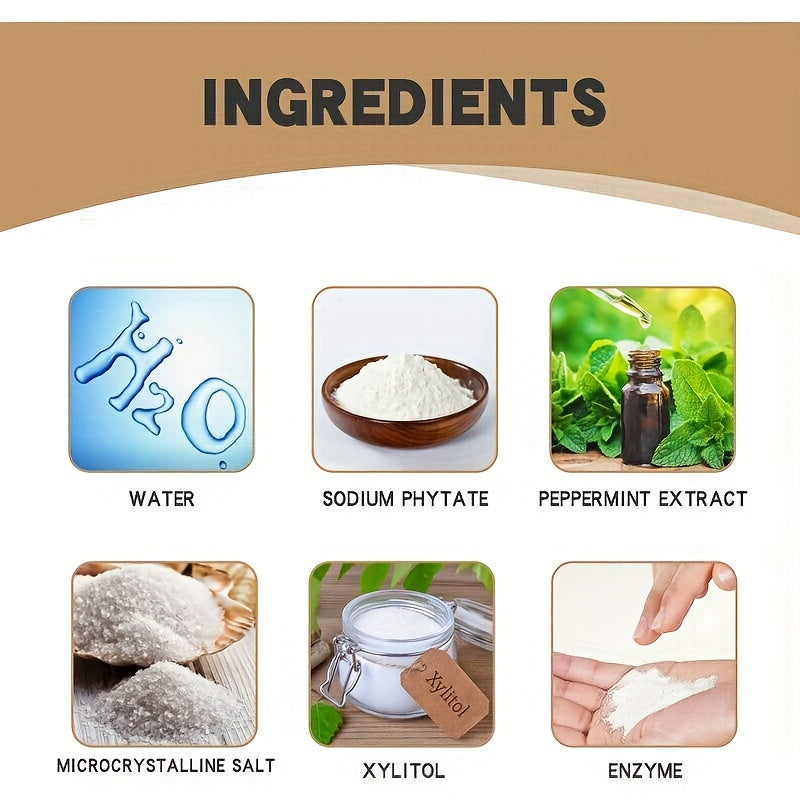 Probiotic Teeth Whitening Toothpaste for Fresh Breath and Deep Cleaning