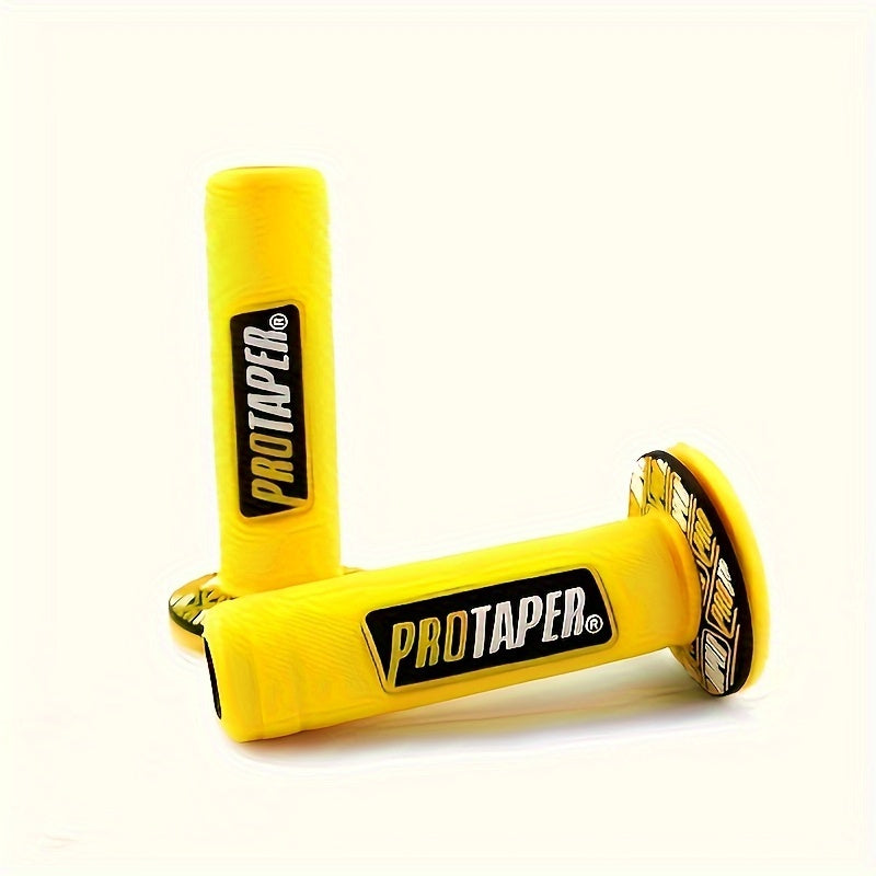 Motorcycle Handlebar Grips Durable Rubber Off-Road Bike Throttle Covers