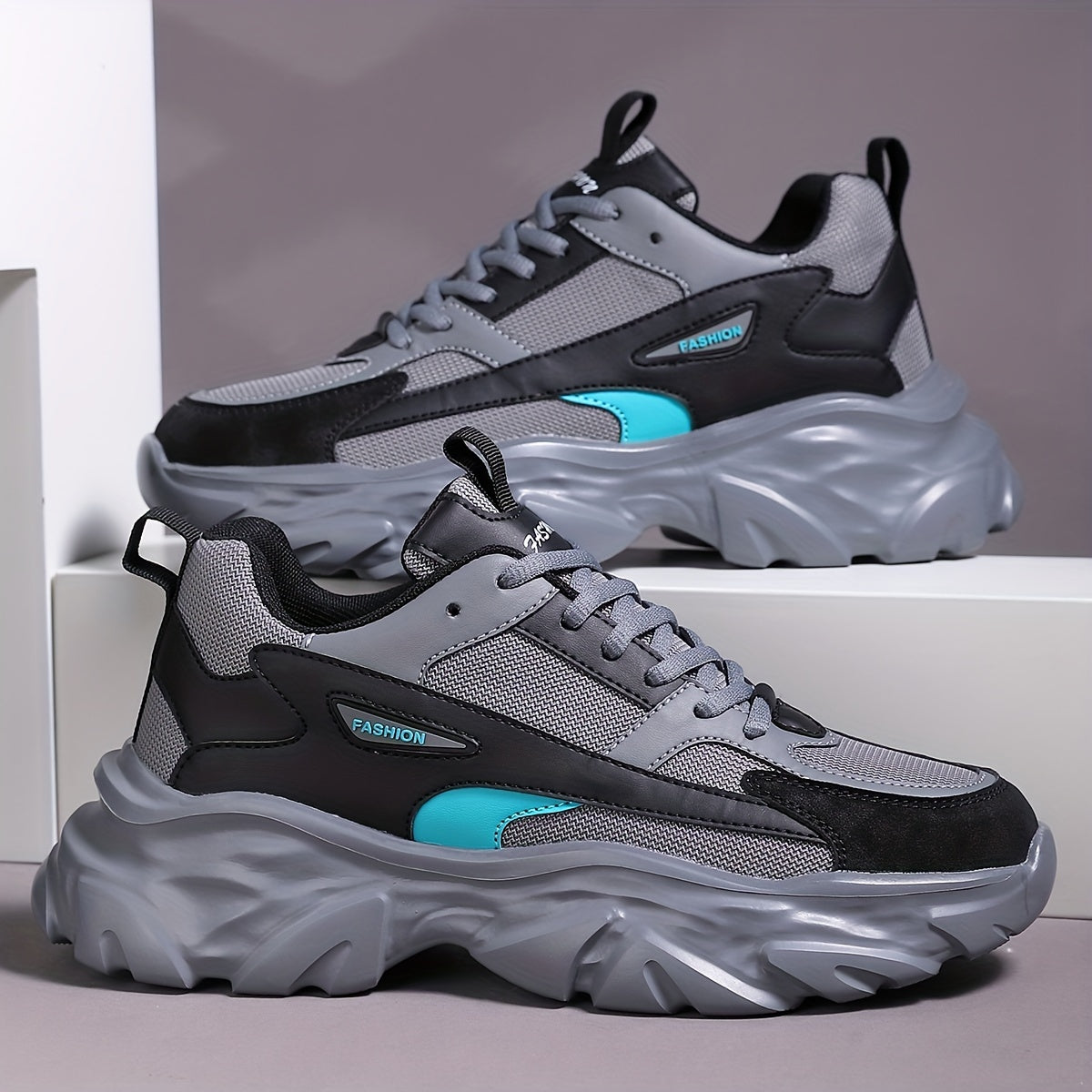 Мужские повседневные кроссовки из дышащей сетки, низкий топ, подошва из ЭВА, шнуровка, уличный стиль