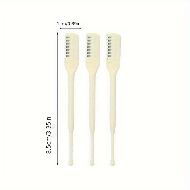 Unisex Nose Hair Remover Kit 10Pcs Retractable Nasal Clippers Trimmer