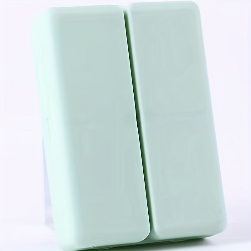 Weekly Pill Organizer for Travel 7-Compartment Medicine Vitamin Box