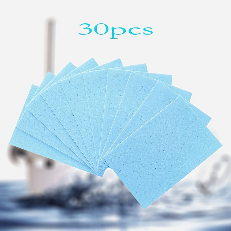 30 Multi-Colored Toilet Cleaning Tablets for Stain and Scale Removal