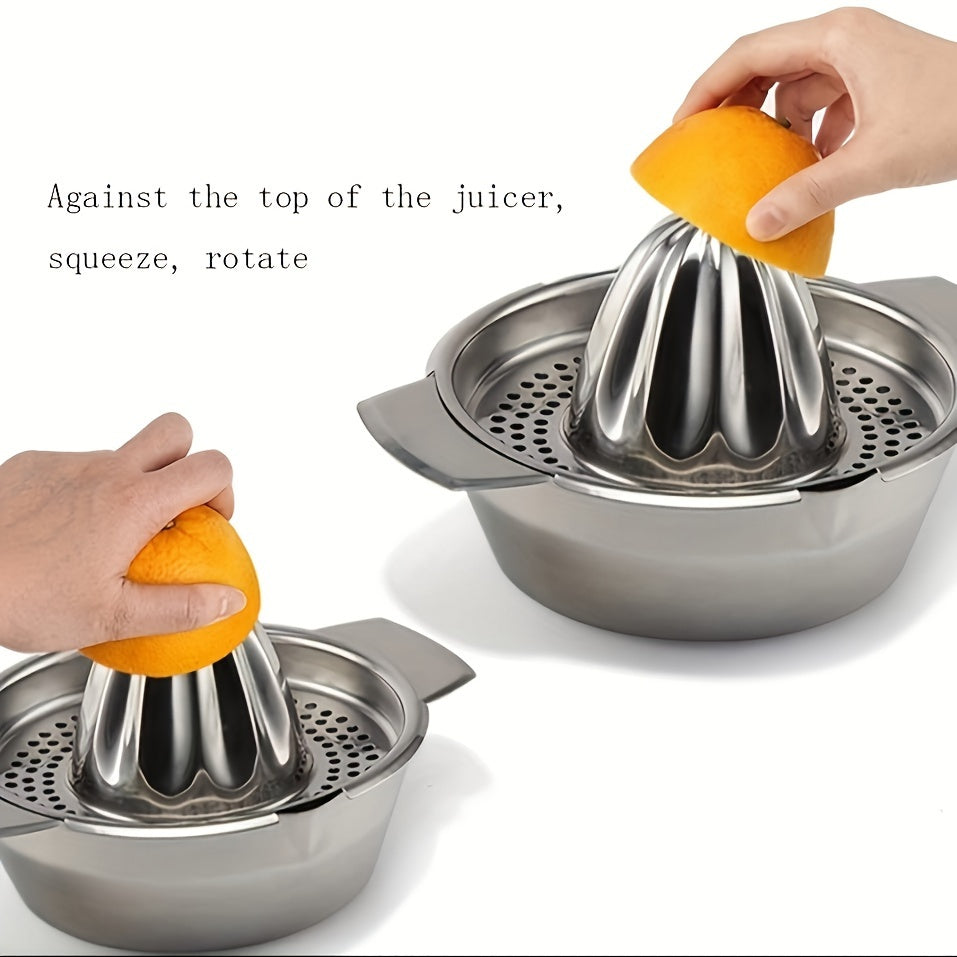 Stainless Steel Lemon Orange Juicer Manual Squeezer Kitchen Tool