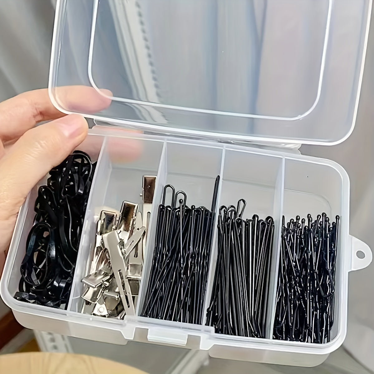 Plastic Jewelry Organizer with Drawers and Dividers for Hair Accessories and Makeup Tools
