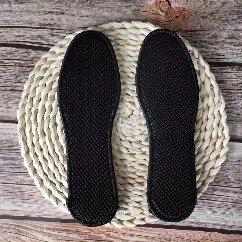 Unisex Breathable Sweat-Absorbing Insoles for Summer, Odor-Absorbing, Shock-Absorbing