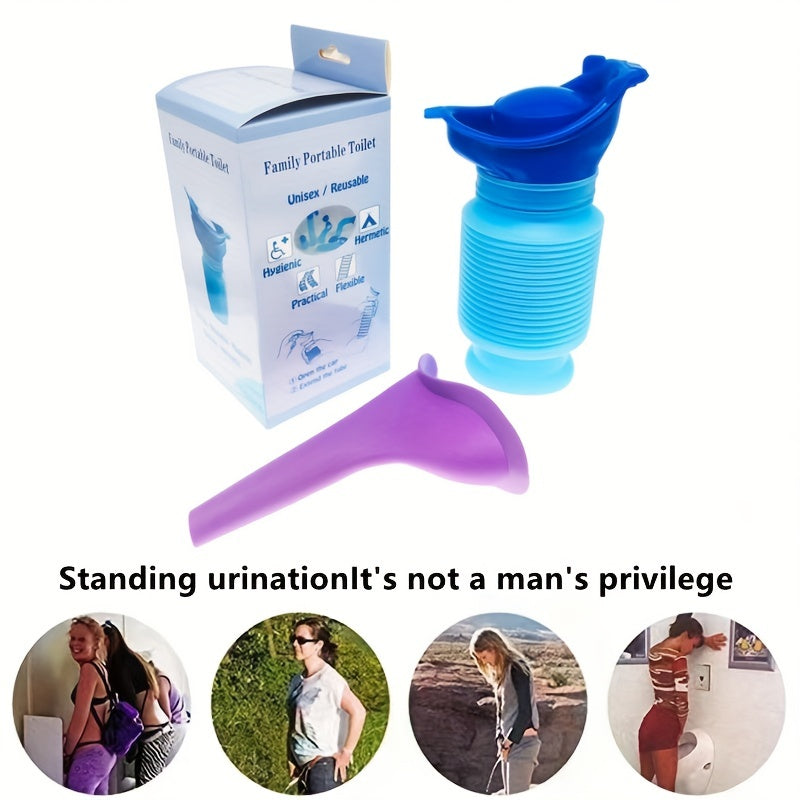 Unisex Portable Telescopic Urinal Outdoor Car Emergency Travel Squatting