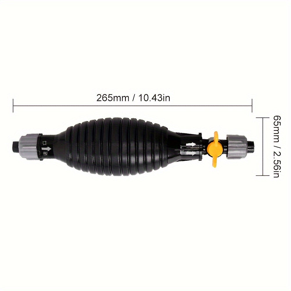 Universal moy o'tkazish nasosi siphon nasosi oqim o'tkazgich bilan valf