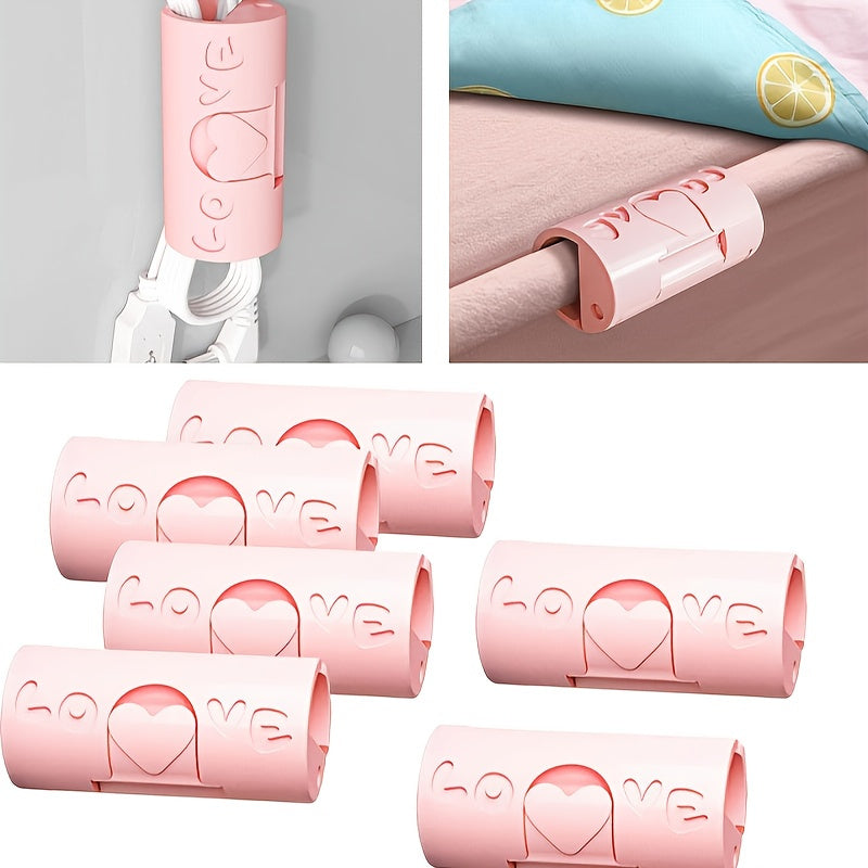 Upgraded Bed Sheet Fixer Anti-Slip Quilt Cover Sheet Clip Buckle for Needleless Quilt