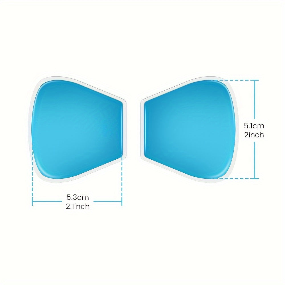 Гелевые подушки для массажера шеи и тела, многоразовые сменные гелевые листы без питания