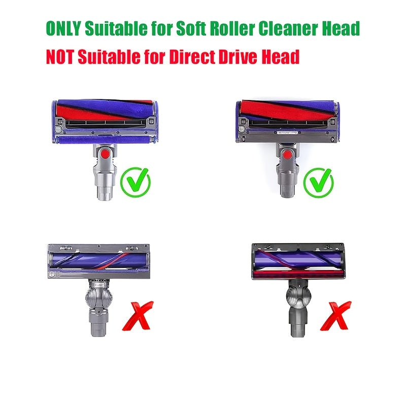 9 dona yumshoq peluş almashtirish chiziqlari Dyson V6 V7 V8 V10 V11 tozalash boshlariga uzun va qisqa