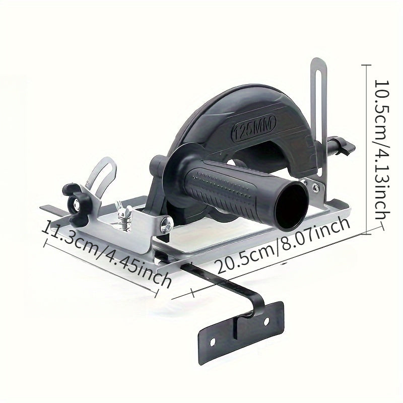 Iron Angle Grinder Bracket for 100-125mm Marble Frame Multi-Accessory Use