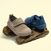 Kids Boys Summer Mesh Sneakers Breathable Hollow Design Lightweight Casual Shoes