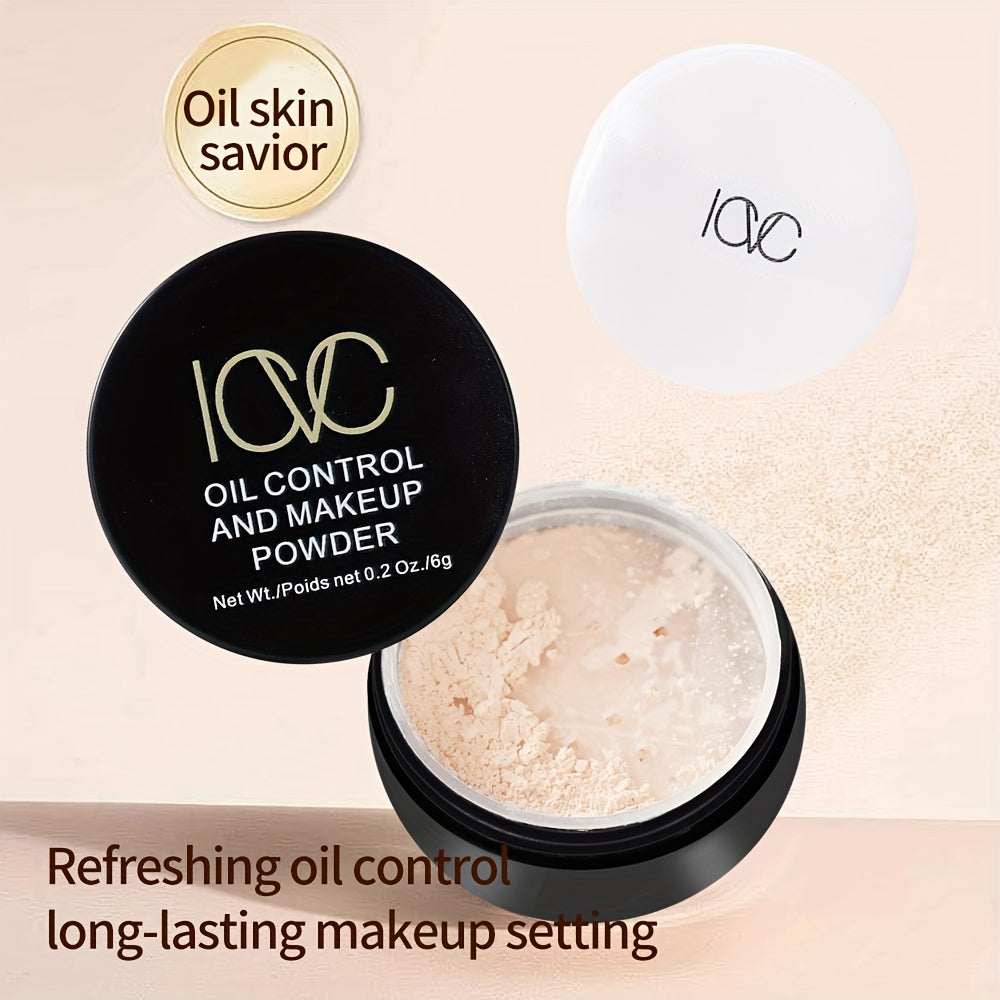 Loose Powder for Women Oil Control Brightening Light Coverage Suitable for All Skin Types