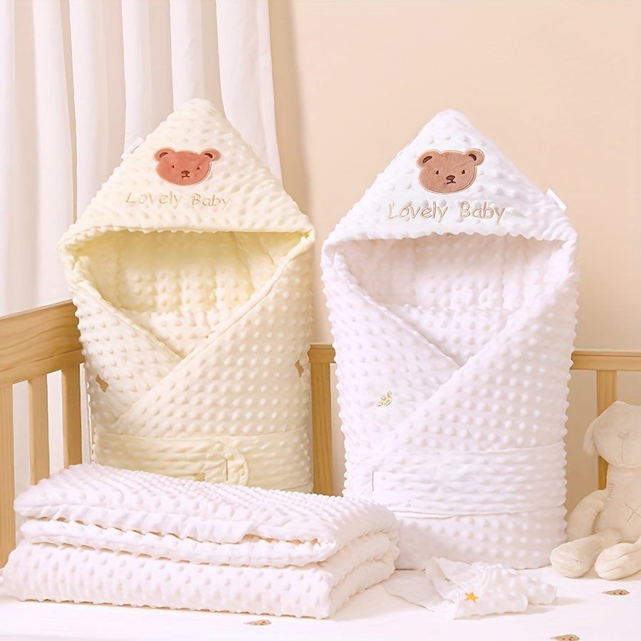 Warm Thickened Throw Blanket for Autumn and Winter Cozy Windproof Quilted Gift