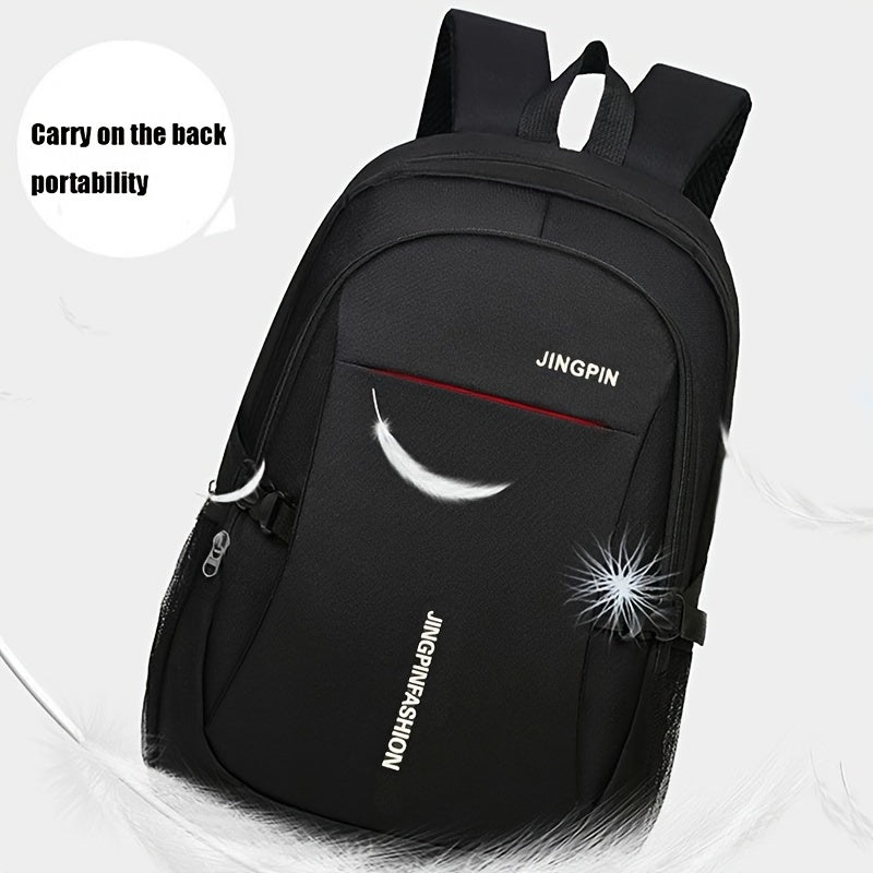 Canvas Backpack for Men and Women Large Capacity Korean Style with Computer Compartment