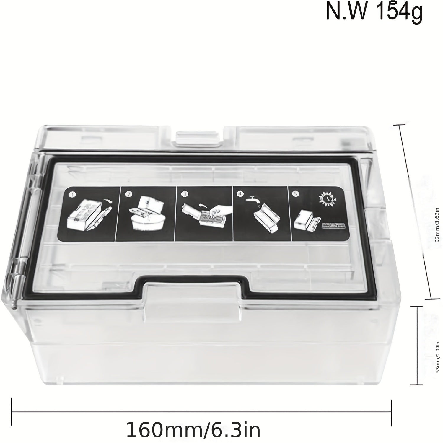 Replacement Dust Bin and Filter for Roborock S7 Robot Vacuum Cleaner
