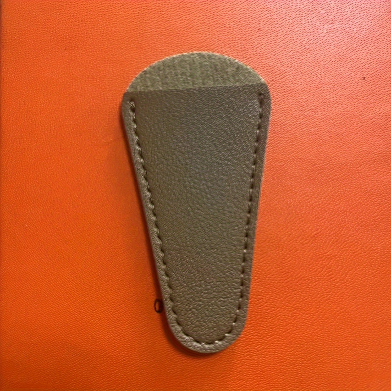 Estuche protector de cuero para tijeras y pinzas para viaje y almacenamiento